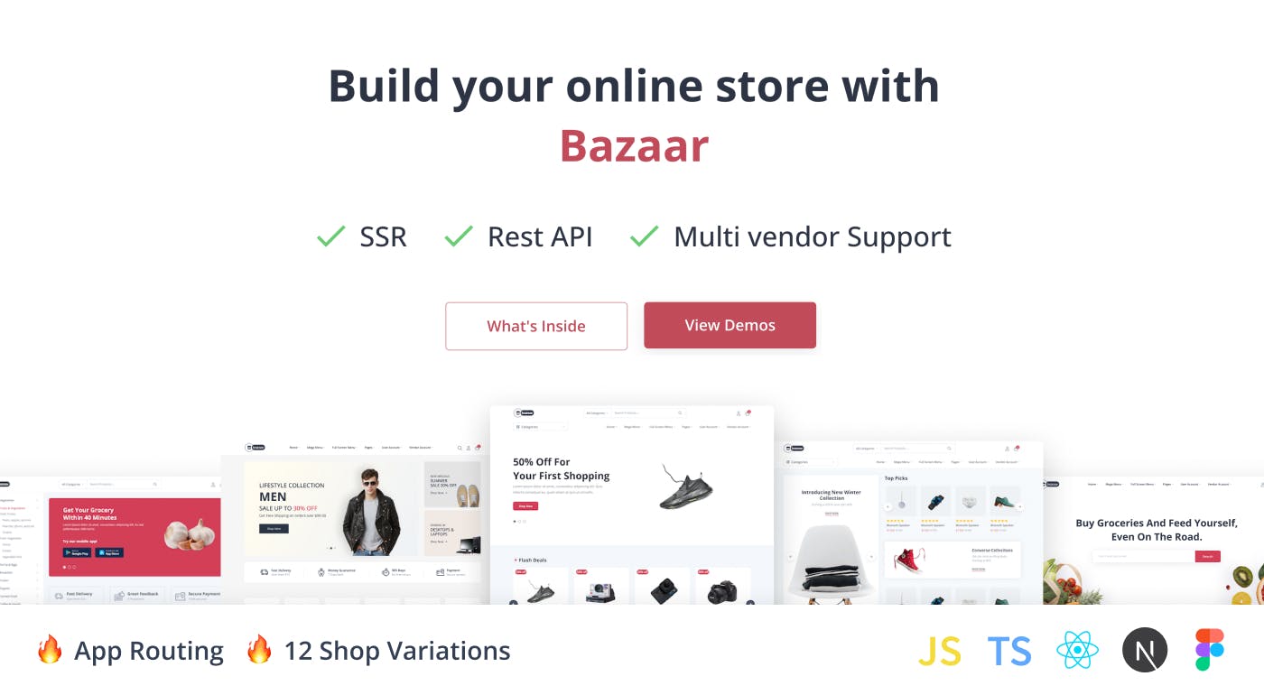 Bazaar - Multipurpose Next.js E-commerce Template